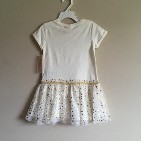 Juicy Couture Toddler Girl Gold/White Dress size 4T. - Picture 2 of 6